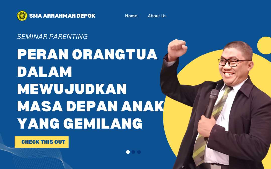 SEMINAR PARENTING : Peran Orangtua dalam Mewujudkan Masa Depan Anak yang Gemilang